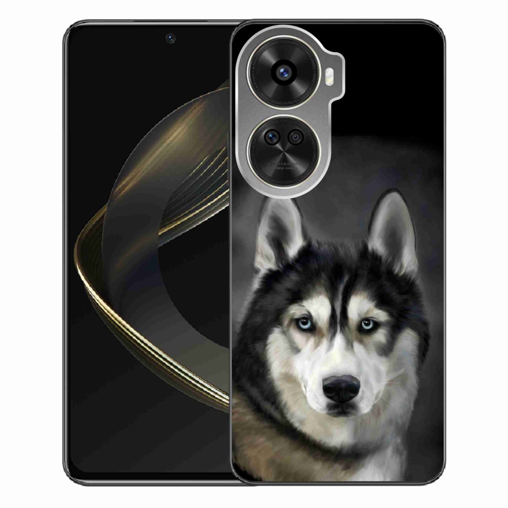 Gelový obal mmCase na Huawei Nova 12 SE - husky
