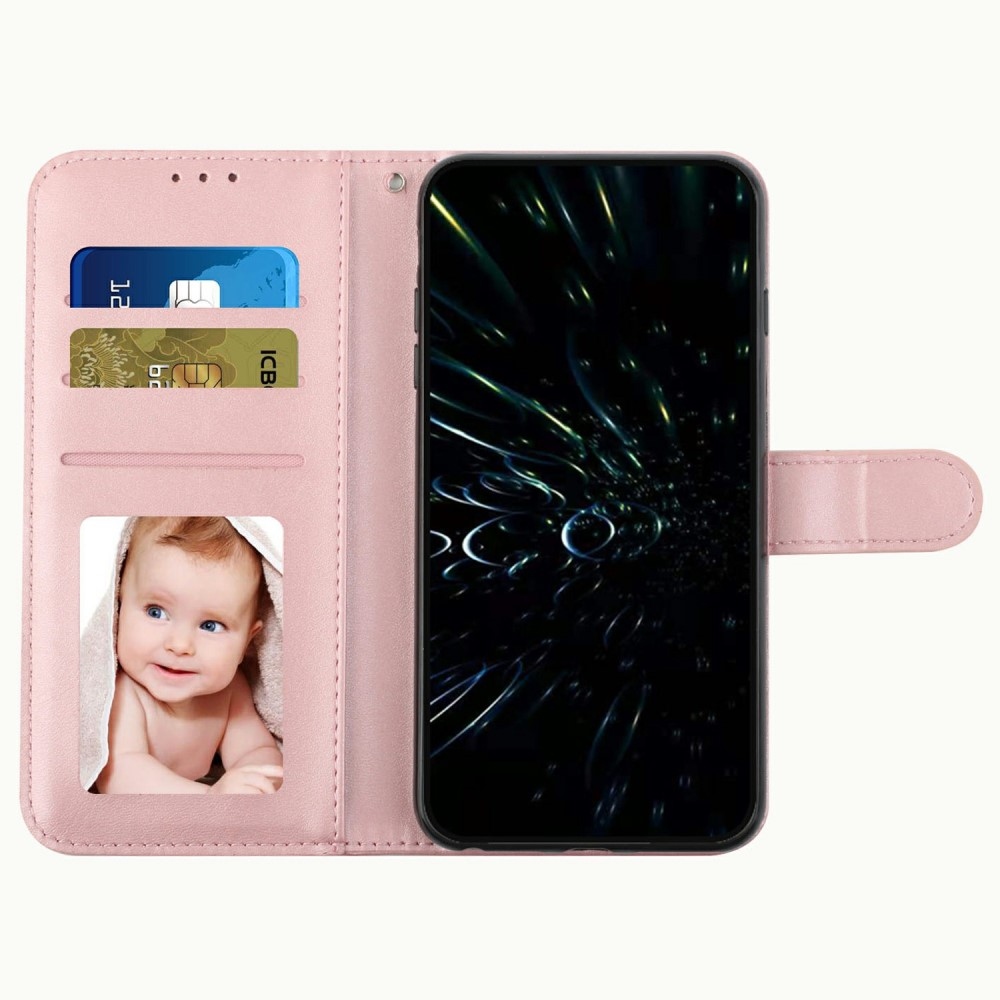 Line knížkové pouzdro na Realme C75 - růžovozlaté