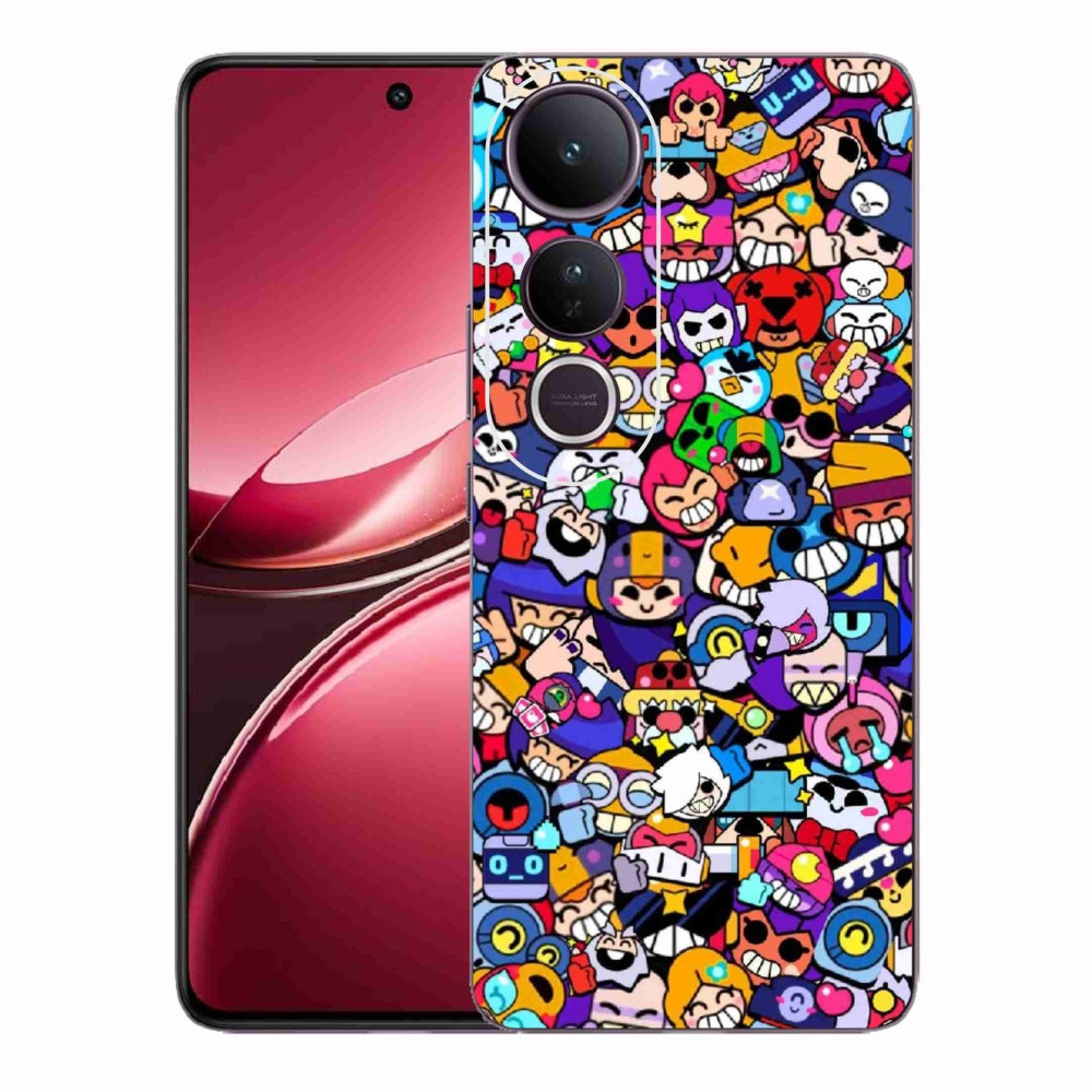 Gelový kryt mmCase na Vivo V50 Lite 4G/5G - brawl stars 2
