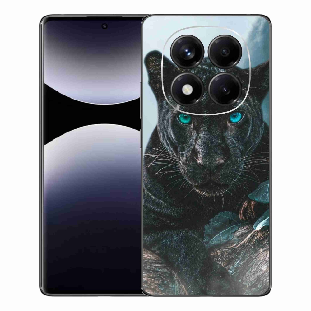 Gelový kryt mmCase na Xiaomi Redmi Note 14 Pro - černý panter