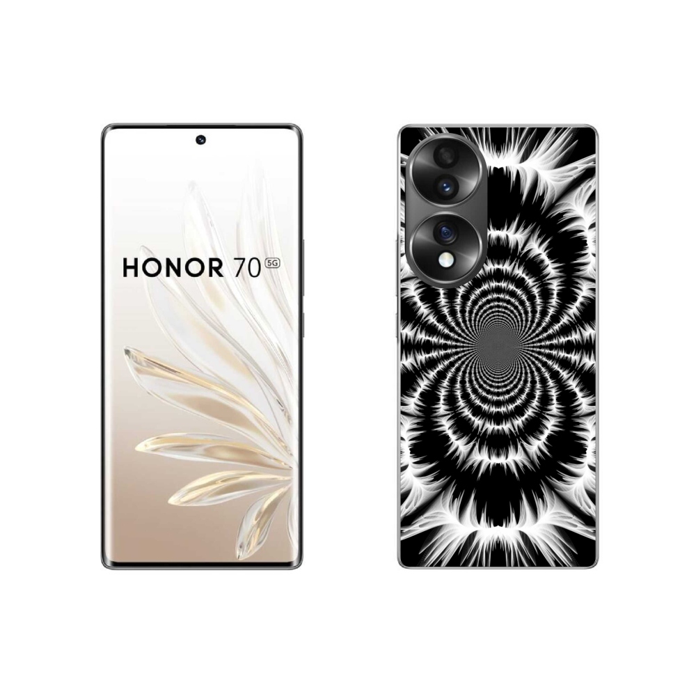Gelový kryt mmCase na Honor 70 - abstrakt 23