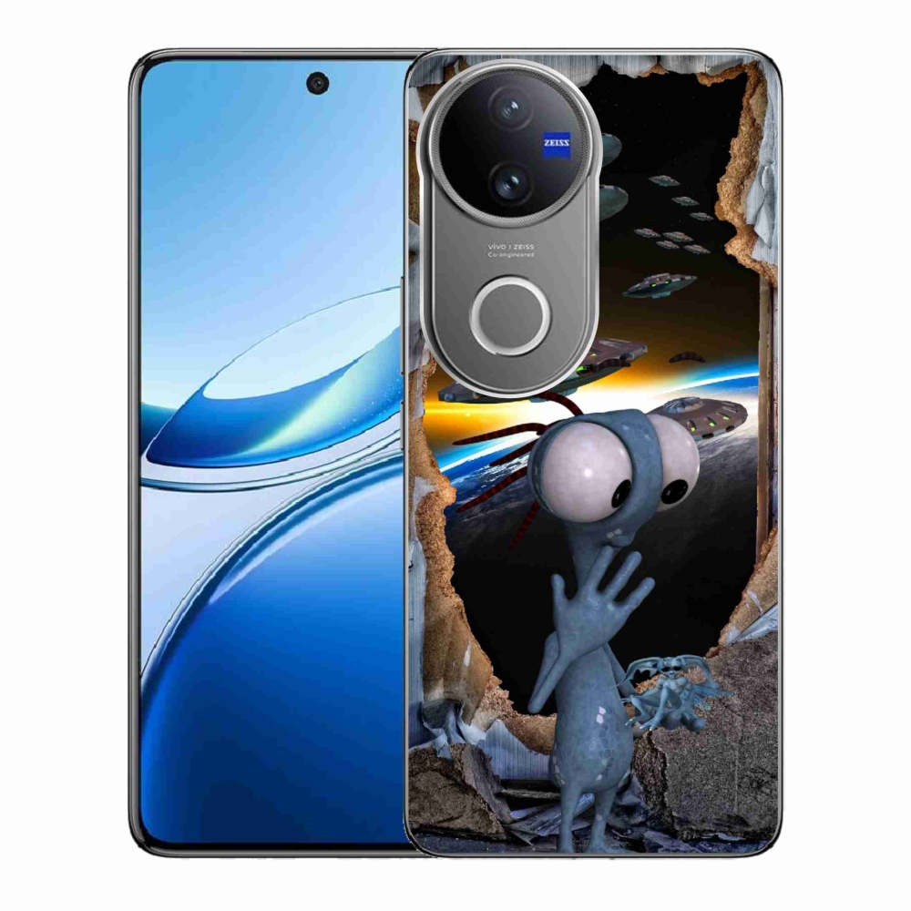 Gelový kryt mmCase na Vivo V50 5G - mimozemšťan