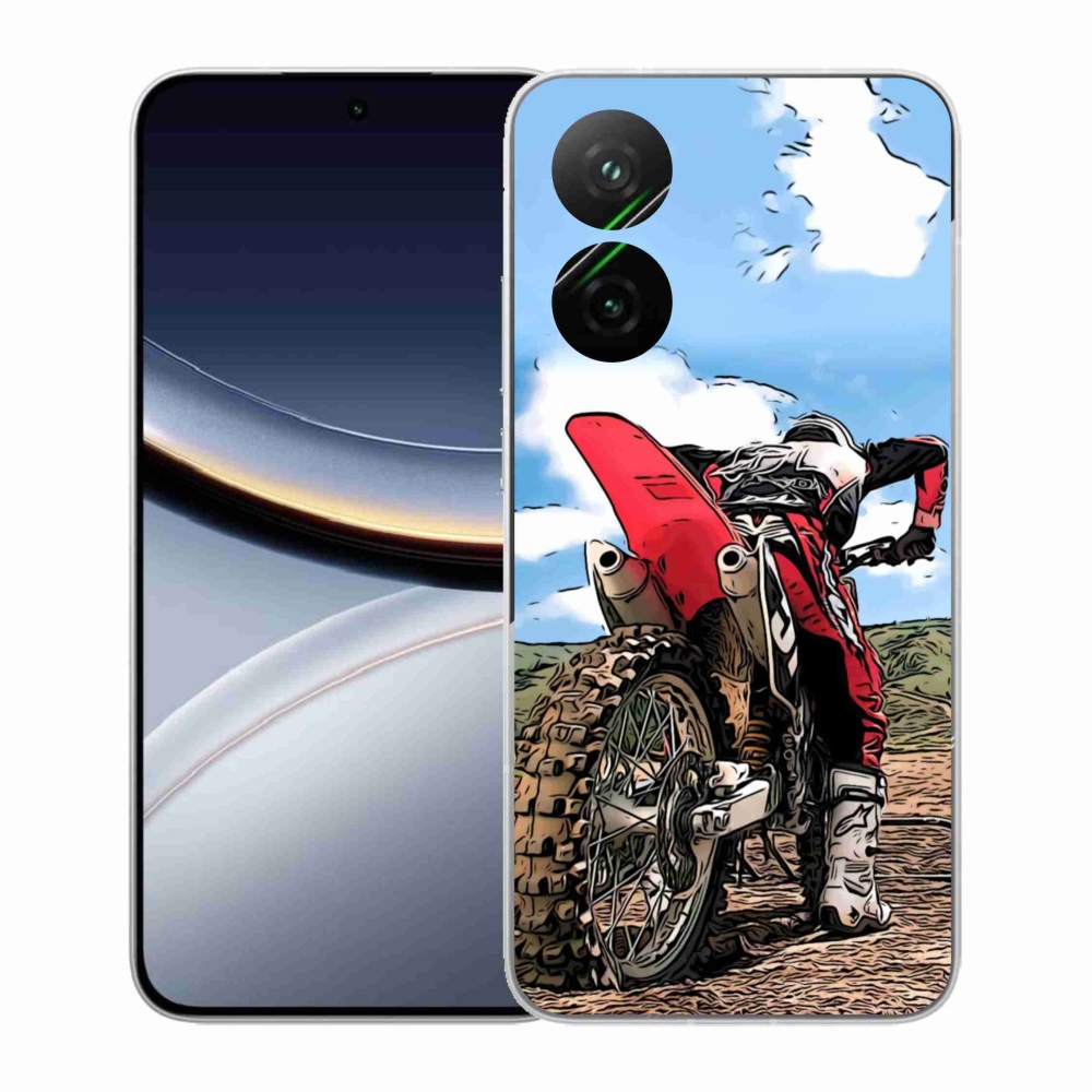 Gelový kryt mmCase na Xiaomi Poco F7 5G - moto