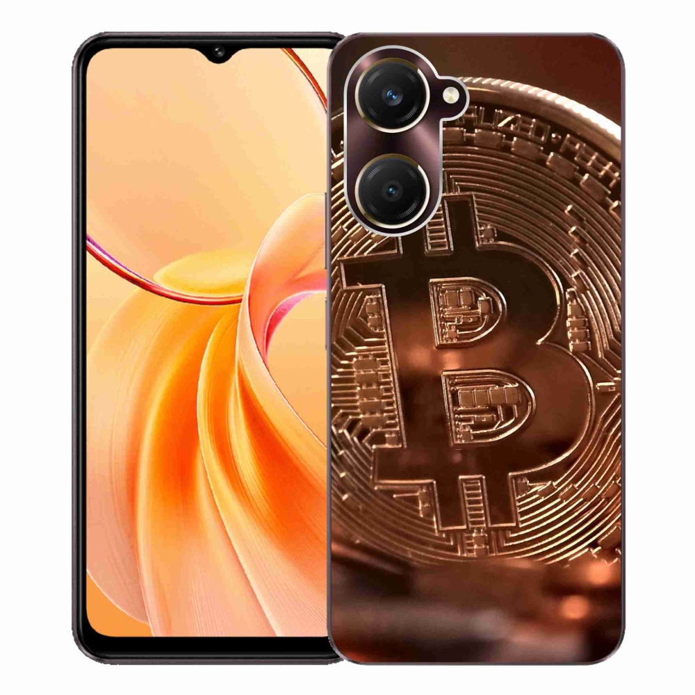 Gelový kryt mmCase na Vivo Y28s 5G - bitcoin