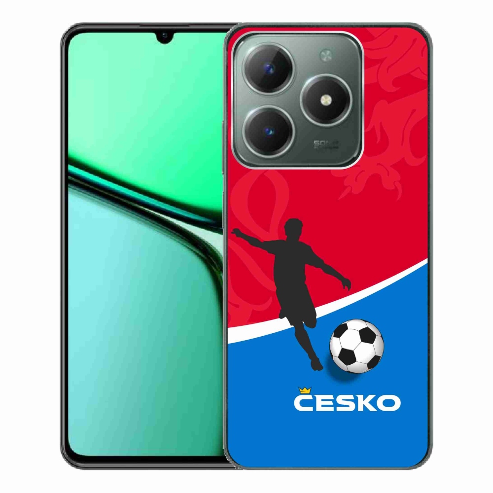 Gelový kryt mmCase na Realme C61 - fotbal Česko
