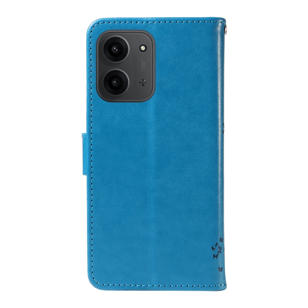 Trees knížkové pouzdro na Xiaomi Redmi 15C 4G/5G (173mm) - modré