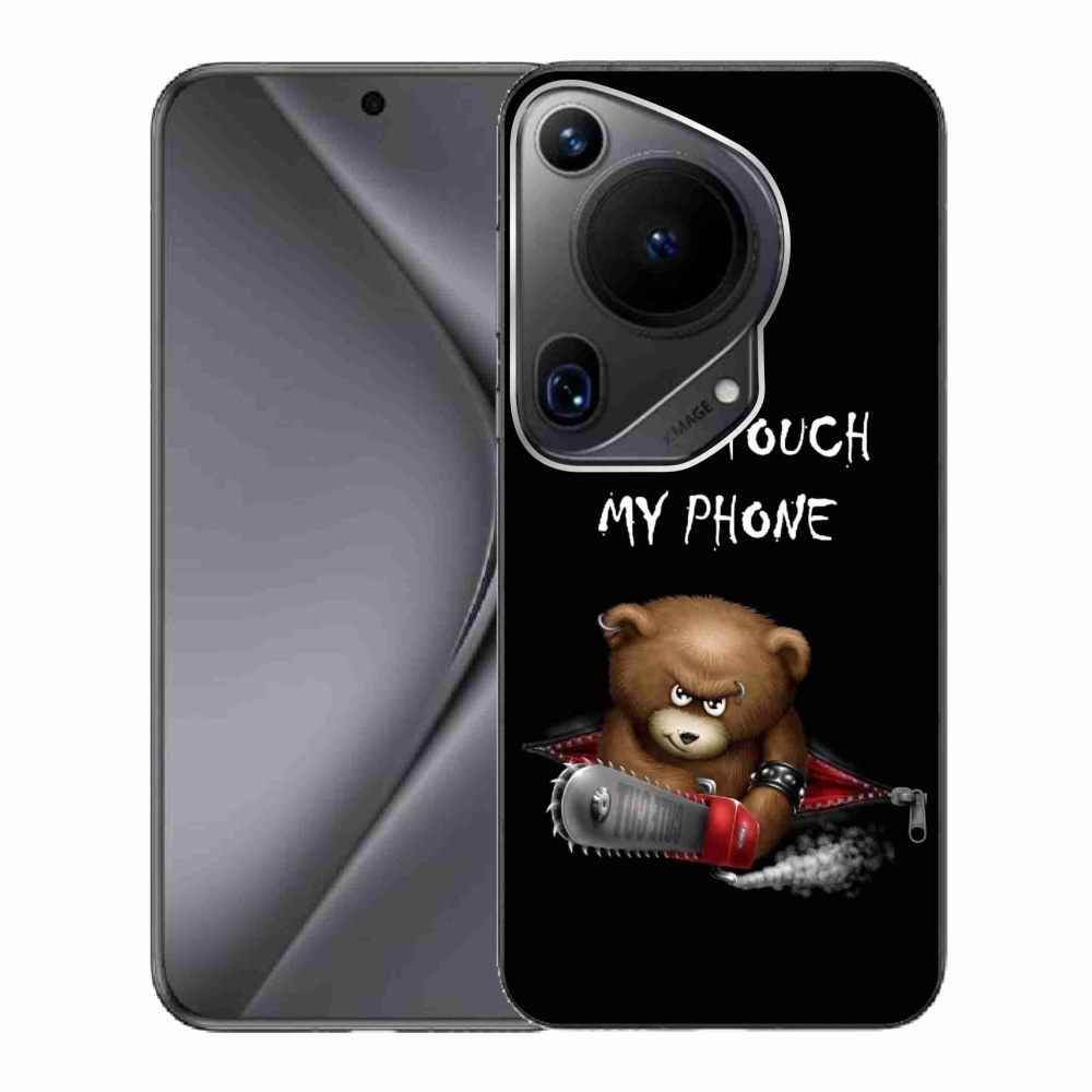 Gelový kryt mmCase na Huawei Pura 70 Ultra - nesahej na telefon