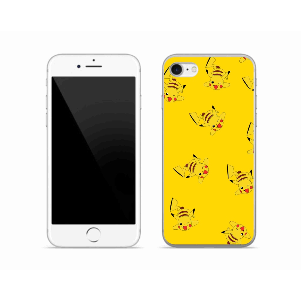 Gelový kryt mmCase na iPhone SE (2022) - pikachu