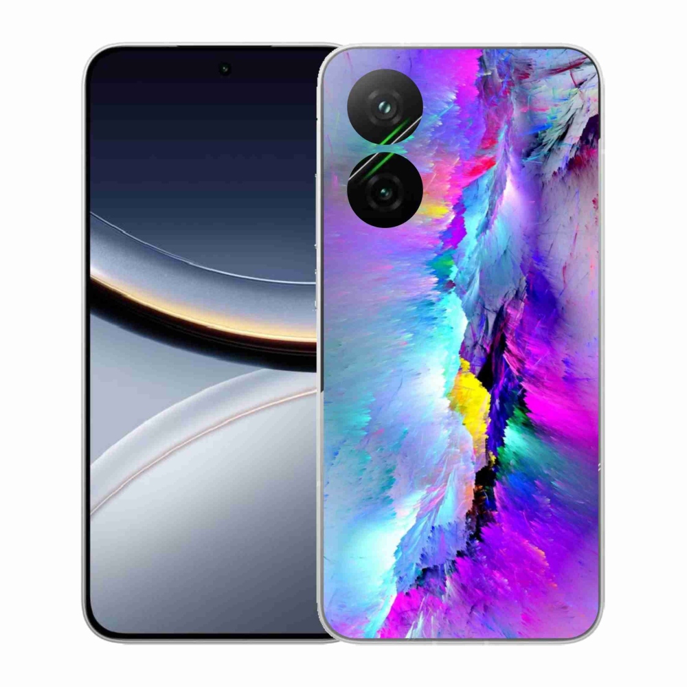 Gelový kryt mmCase na Xiaomi Poco F7 5G - abstrakt