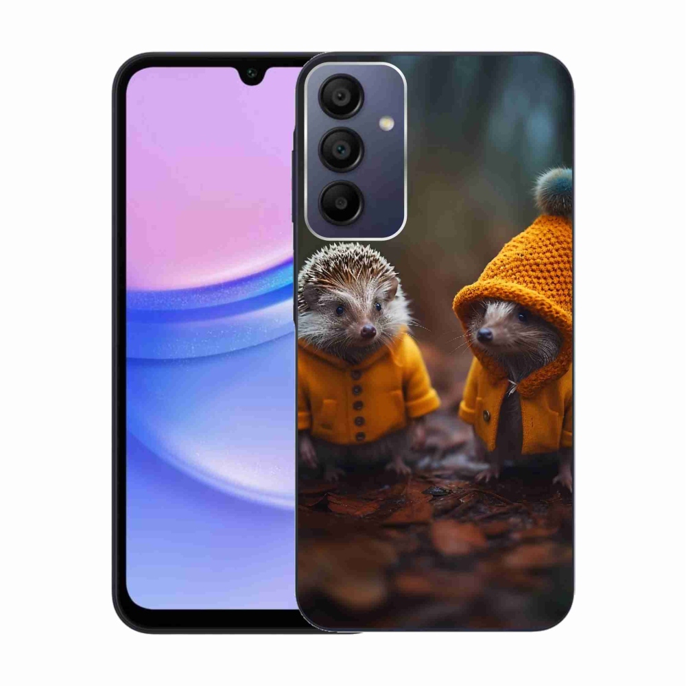 Gelový kryt mmCase na Samsung Galaxy A15 4G/5G - ježci