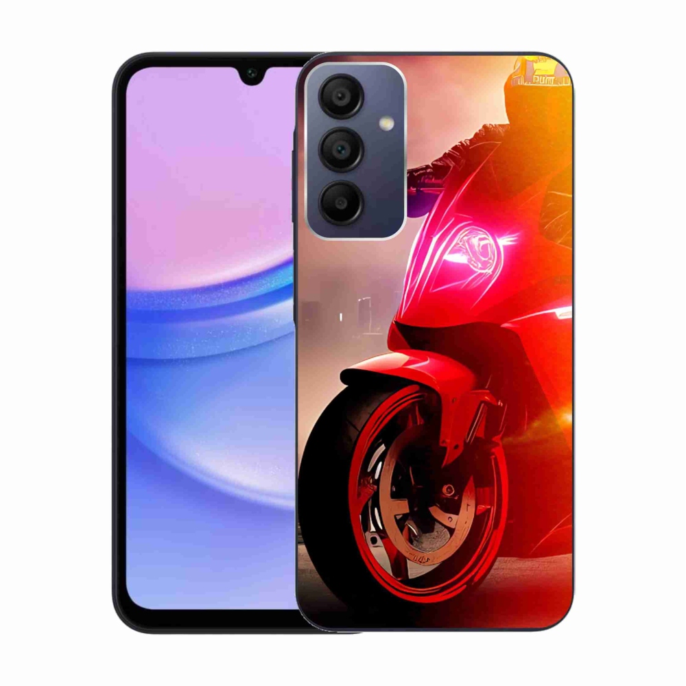 Gelový kryt mmCase na Samsung Galaxy A15 4G/5G - motorka