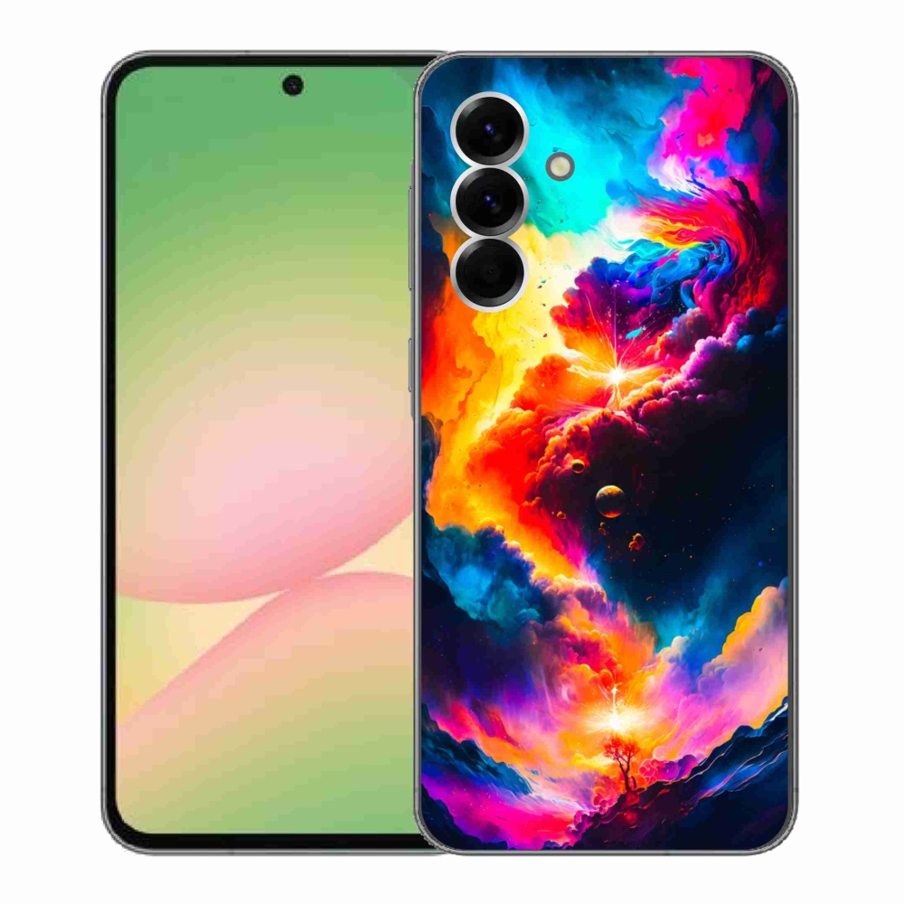 Gelový kryt mmCase na Samsung Galaxy A56 5G - abstraktní motiv