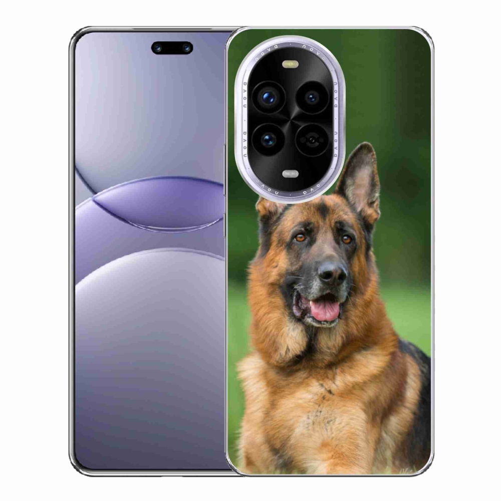 Gelový kryt mmCase na Huawei Nova 13 Pro 5G - německý ovčák
