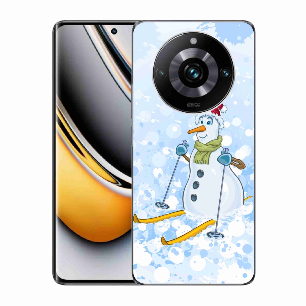 Gelový kryt mmCase na Realme 11 Pro/11 Pro+ - sněhulák