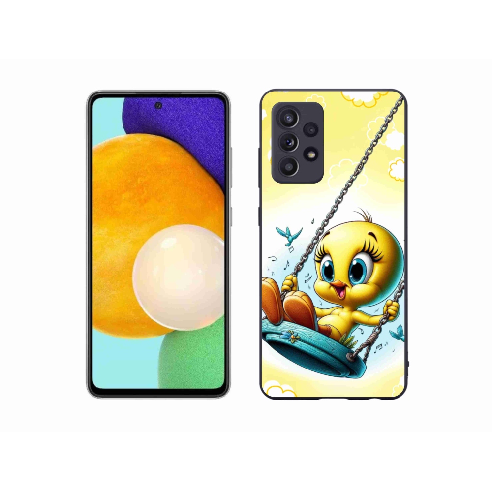 Gelový kryt mmCase na Samsung Galaxy A52s 5G - tweety