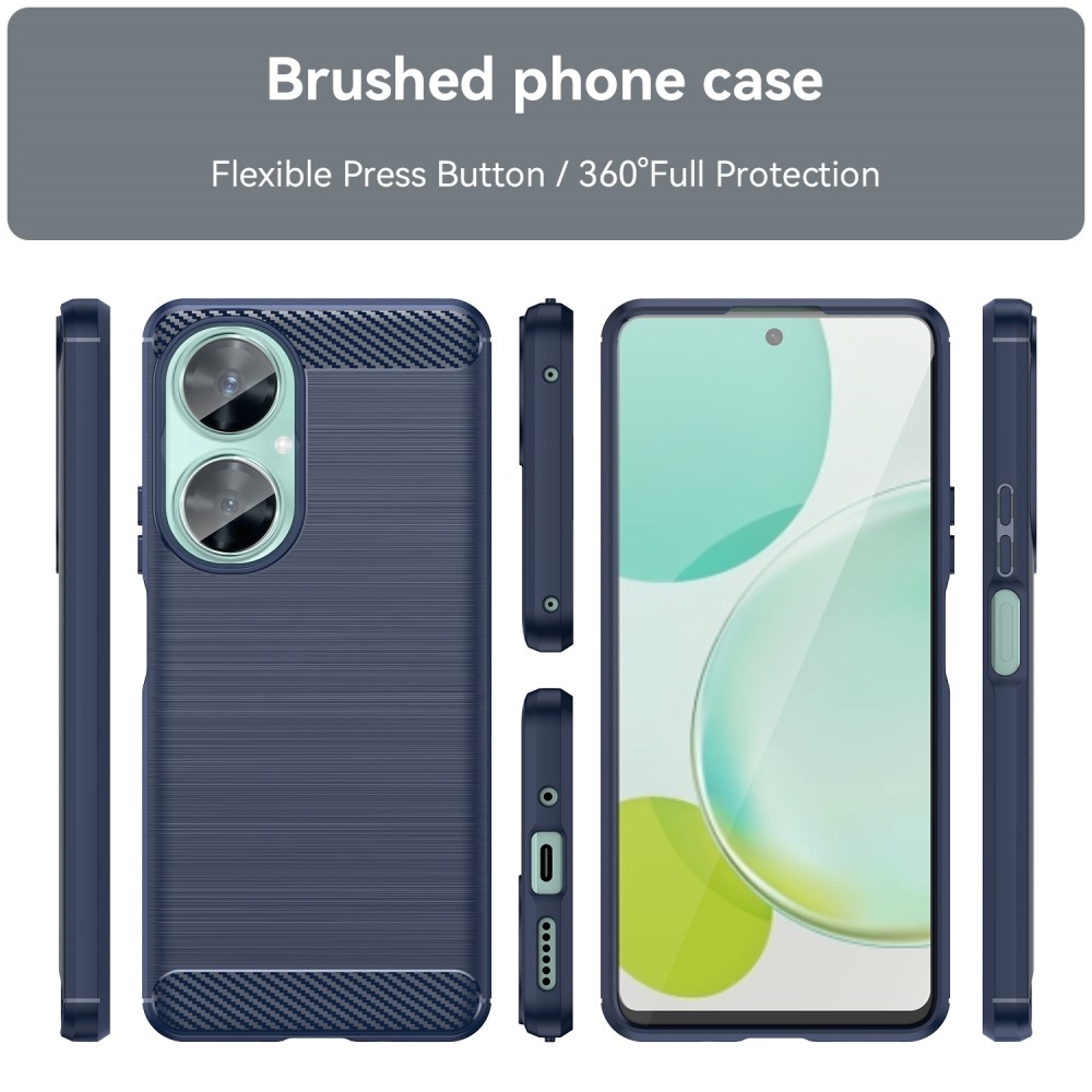 Carbon odolný gelový obal na Huawei Nova 11i - modrý