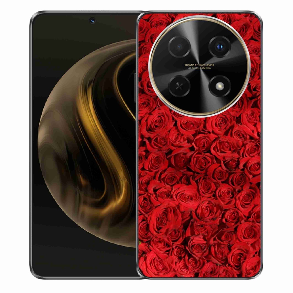 Gelový kryt mmCase na Huawei Nova 12i - růže