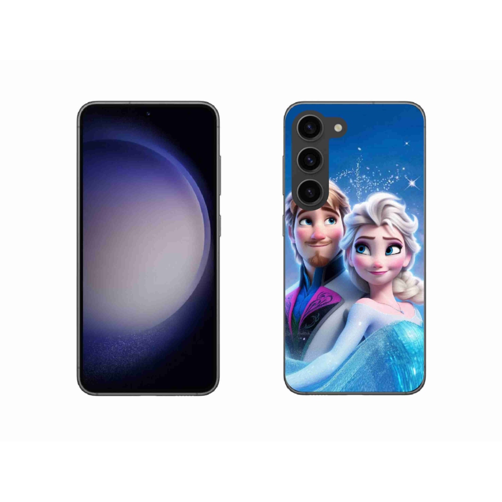 Gelový kryt mmCase na Samsung Galaxy S23 5G - ledové království 1