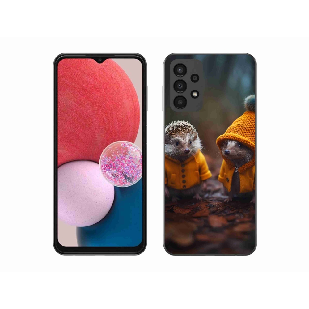 Gelový kryt mmCase na Samsung Galaxy A13 4G - ježci