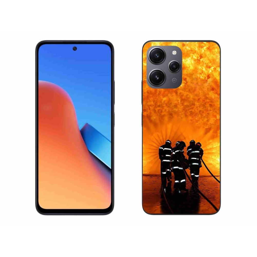 Gelový kryt mmCase na Xiaomi Redmi 12 - požár