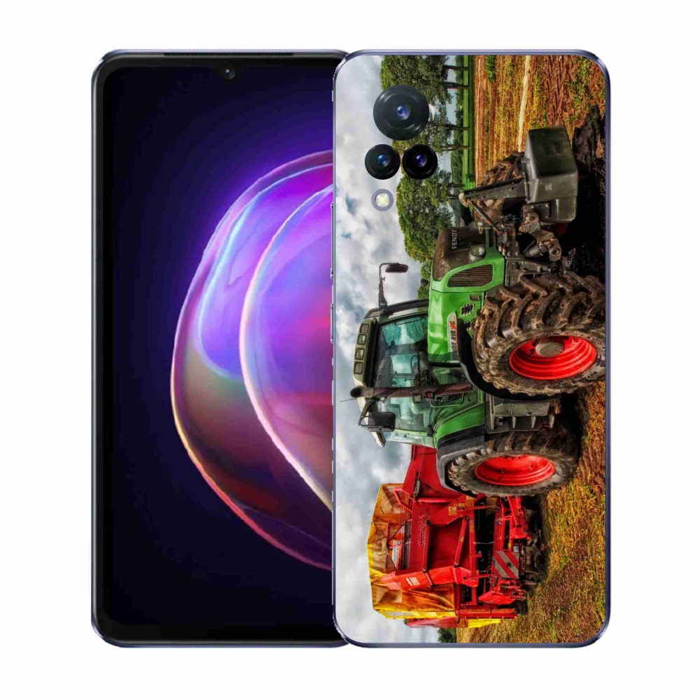Gelový kryt mmCase na Vivo V21 4G/5G - traktor 4