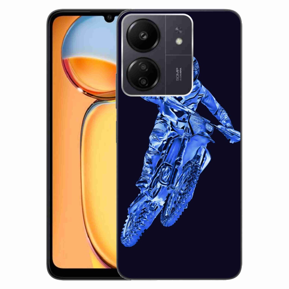 Gelový kryt mmCase na Xiaomi Poco C65/Redmi 13C - motocross 1