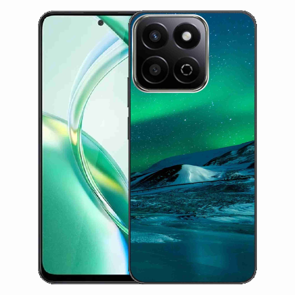 Gelový kryt mmCase na Honor 200 Smart 5G - polární záře