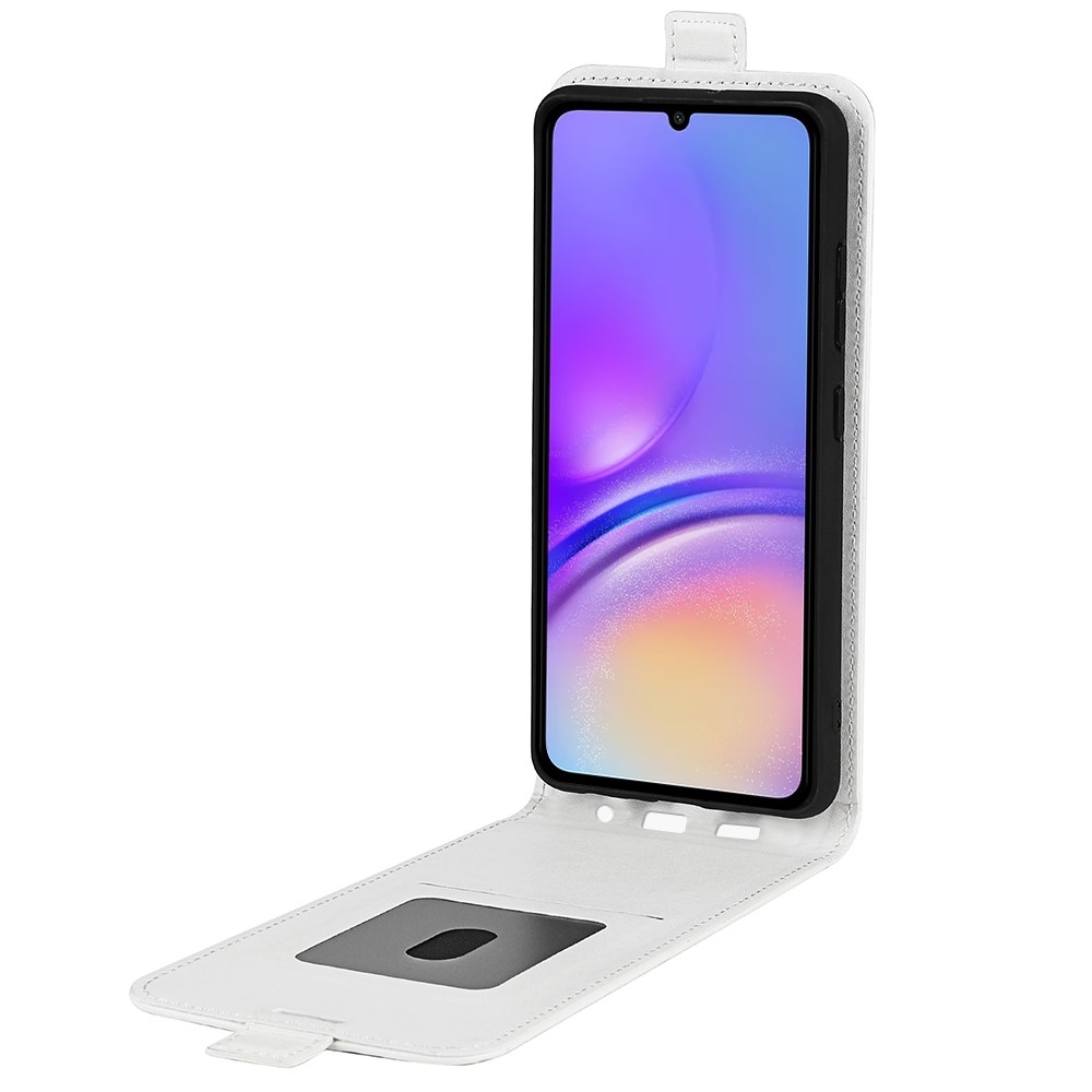 Vertical knížkové pouzdro na Samsung Galaxy A06 4G - bílé