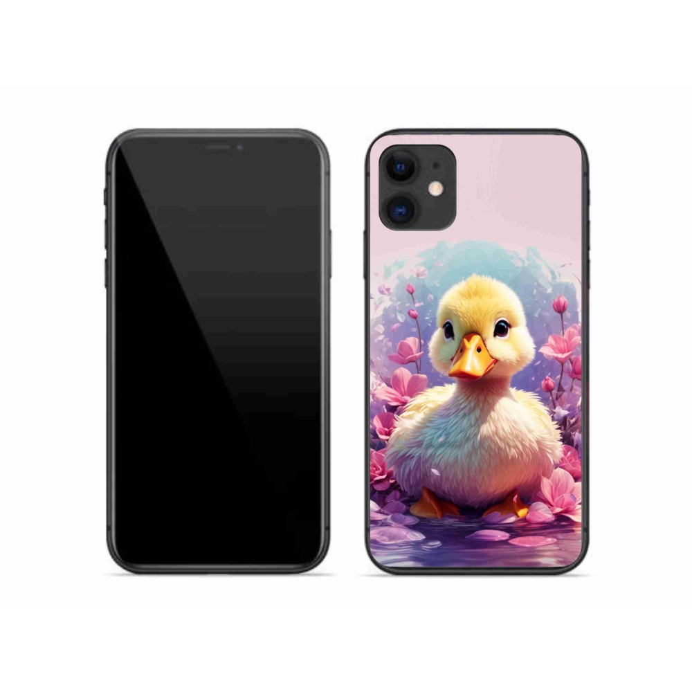 Gelový kryt mmCase na iPhone 11 - kachnička