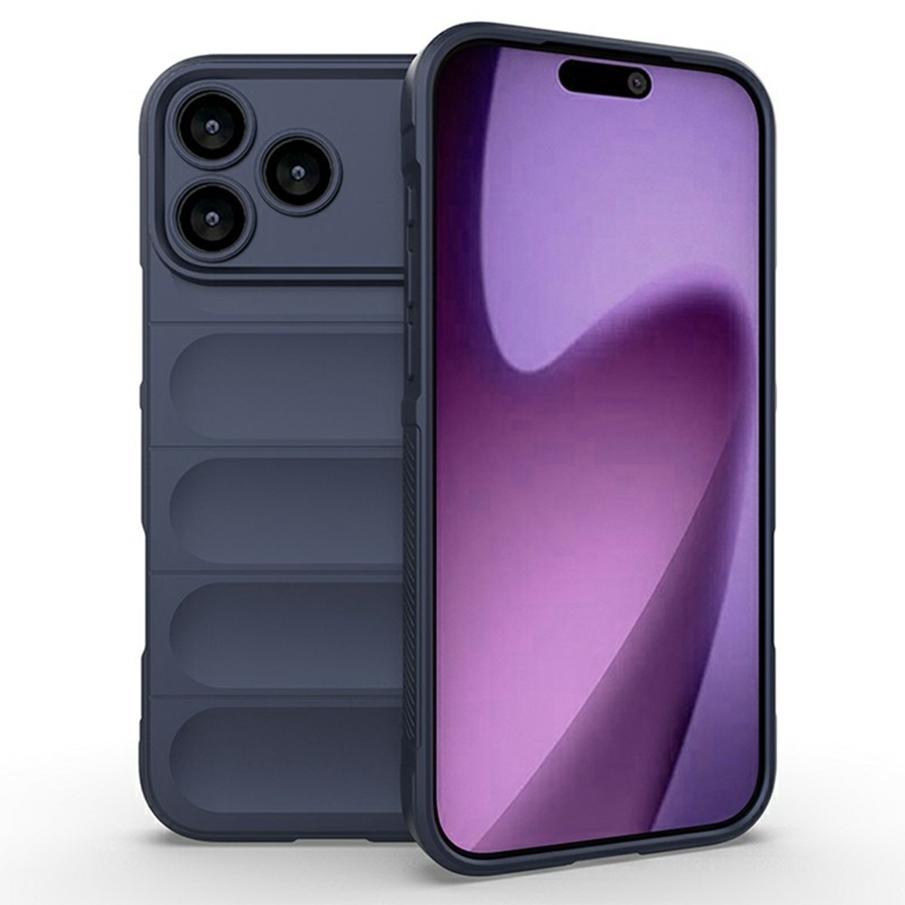 Rugg odolný gelový obal na iPhone 17 Pro - tmavěmodrý