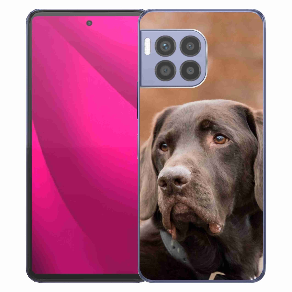 Gelový kryt mmCase na T-Mobile T Phone 2 Pro - hnědý labrador