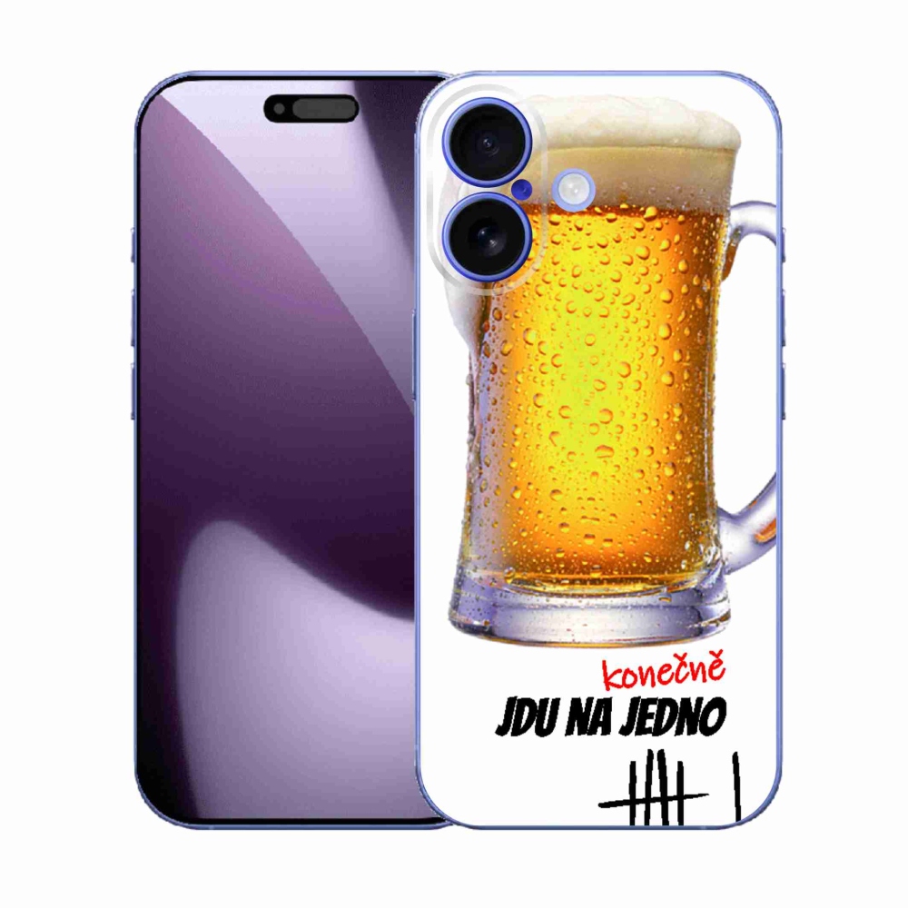 Gelový kryt mmCase na iPhone 17 - jdu na jedno