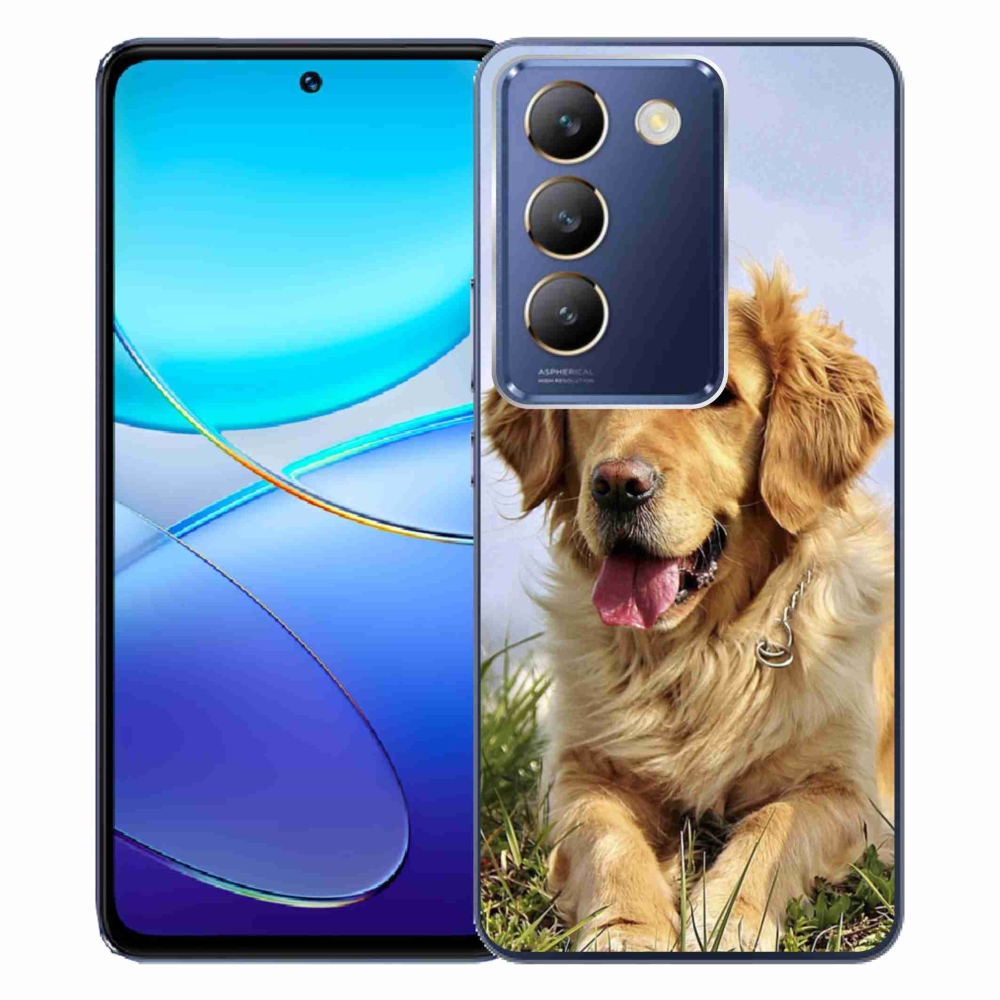 Gelový obal mmCase na Vivo V40 SE 4G/5G - zlatý retrívr