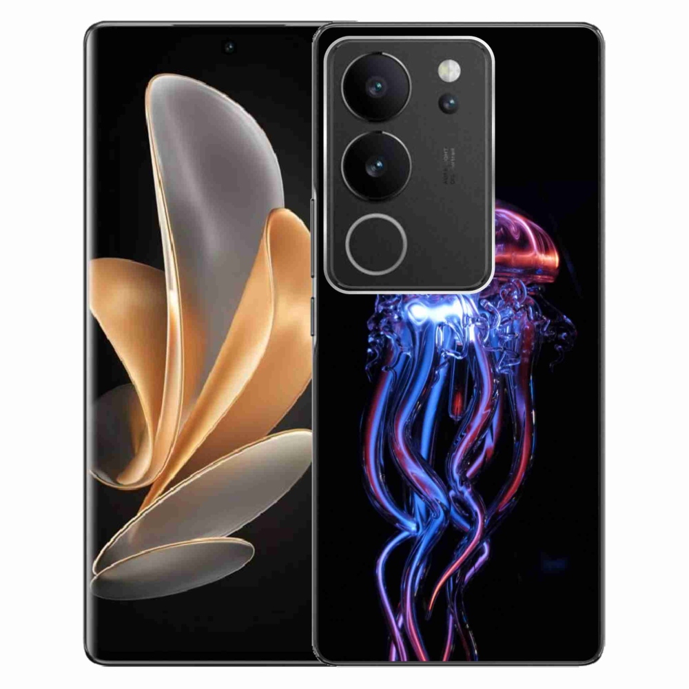 Gelový kryt mmCase na Vivo V29 5G - medúza