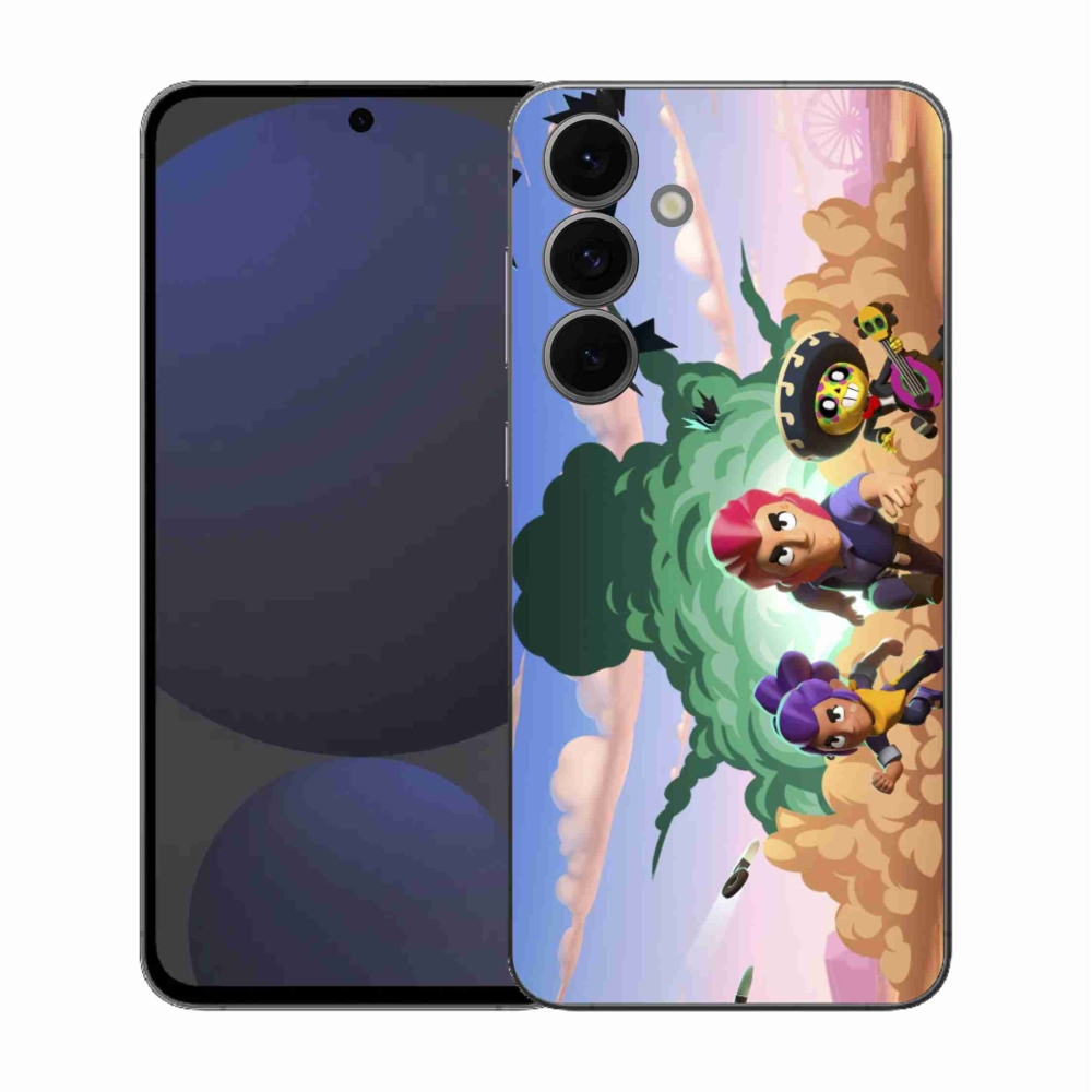 Gelový kryt mmCase na Samsung Galaxy S25 FE - brawl stars
