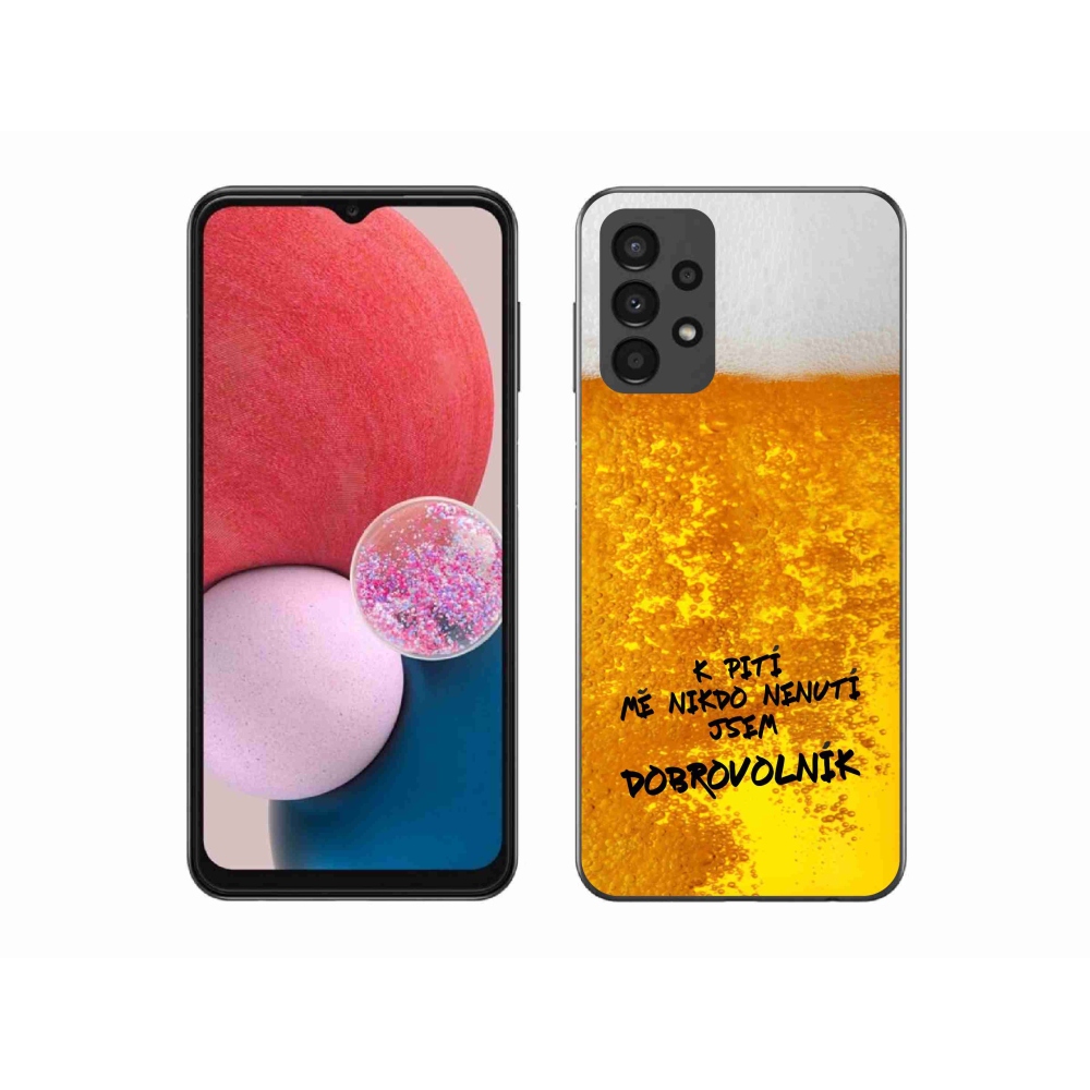 Gelový kryt mmCase na Samsung Galaxy A13 4G - pivní motiv 4
