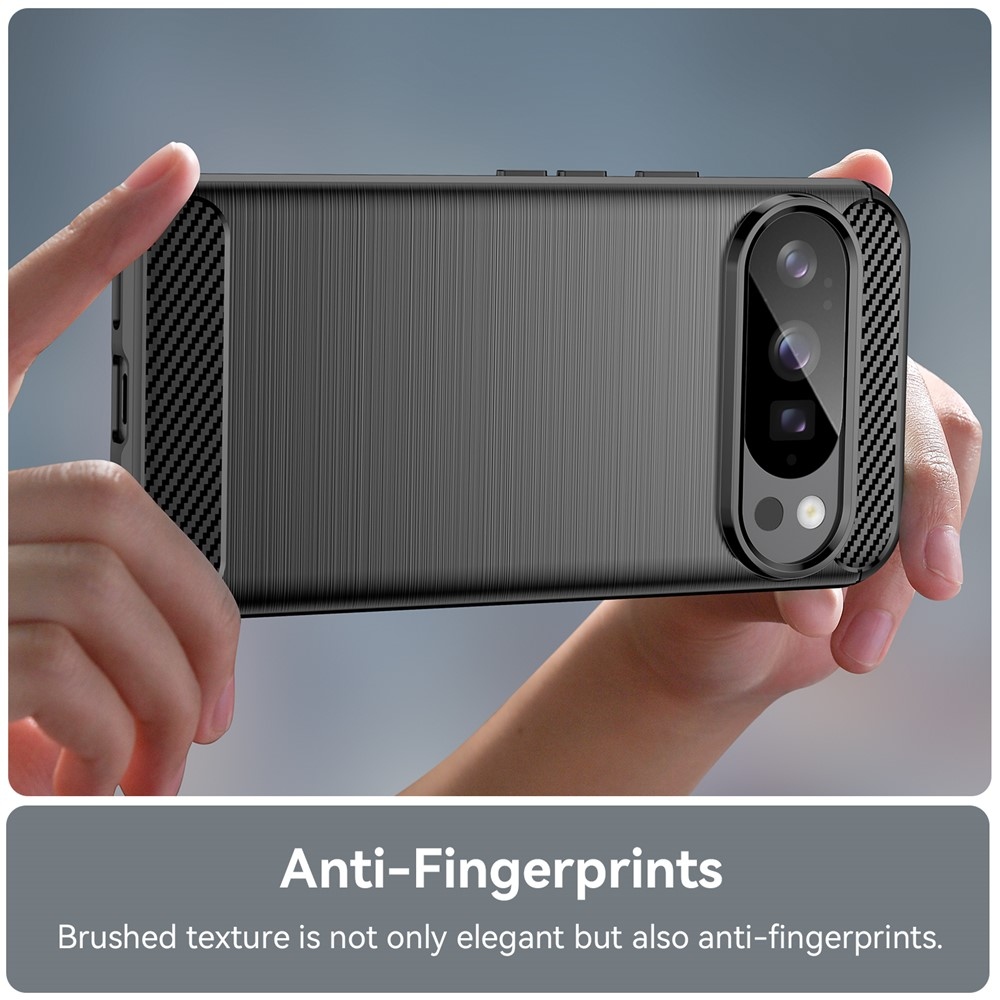 Carbon odolný gelový obal na Google Pixel 10 Pro/Pixel 10 - černý