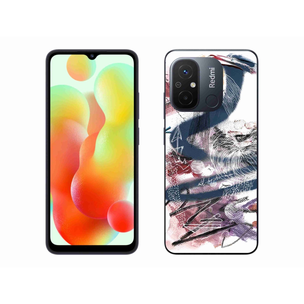 Gelový kryt mmCase na Xiaomi Redmi 12C - abstraktní motiv 28