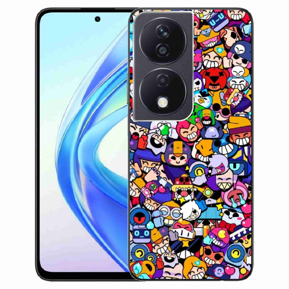 Gelový kryt mmCase na Honor X7b/Honor 90 Smart - brawl stars 2