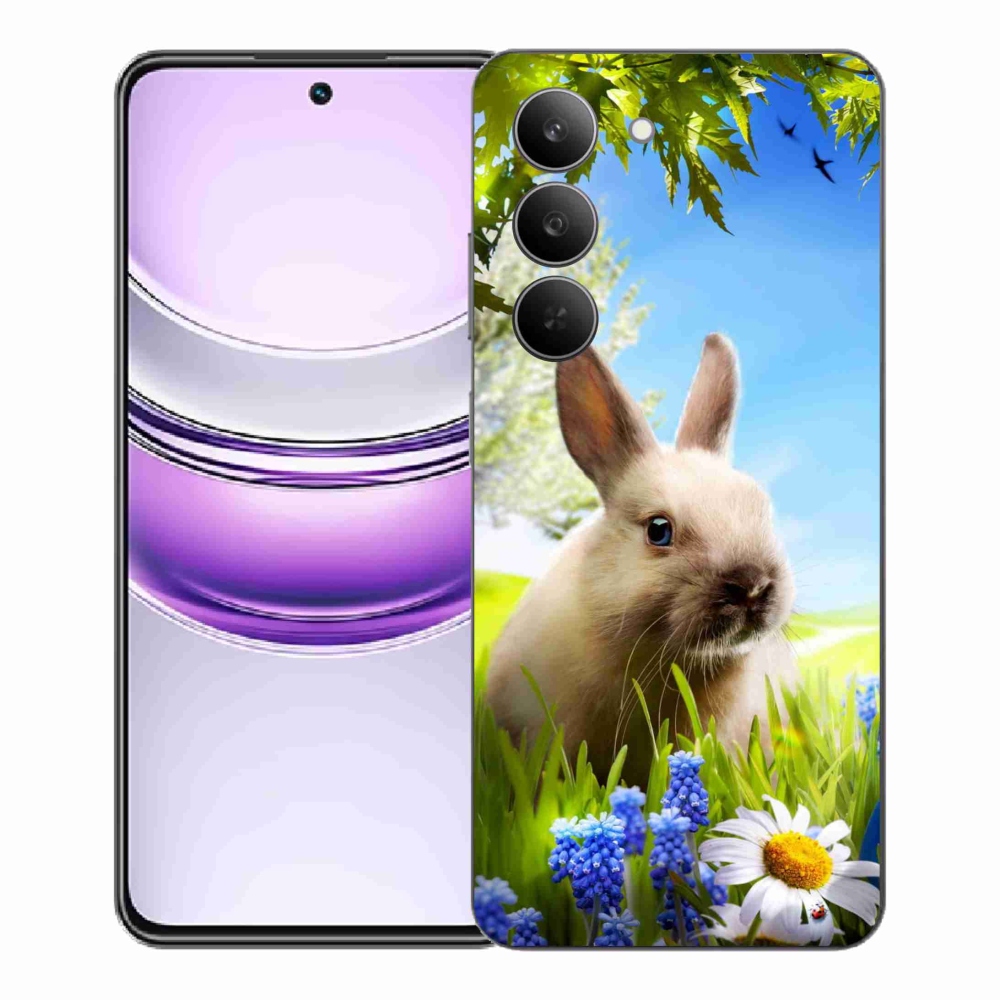 Gelový kryt mmCase na Realme 14x 5G - zajíček