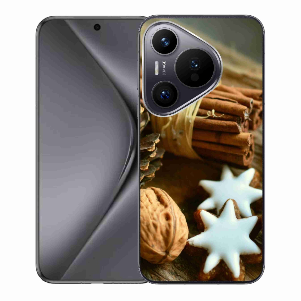 Gelový kryt mmCase na Huawei Pura 70 - skořice a perníčky