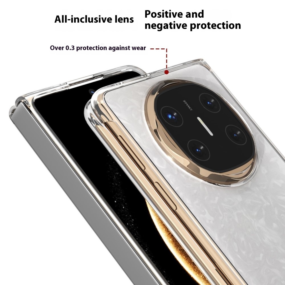 Průhledný plastový kryt na Huawei Mate X6