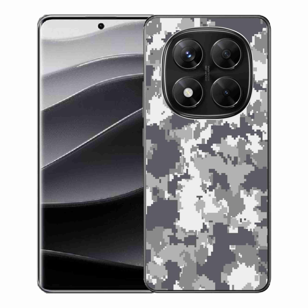 Gelový kryt mmCase na Xiaomi Redmi Note 14 Pro 5G/Poco X7 5G - maskáčový vzor 2