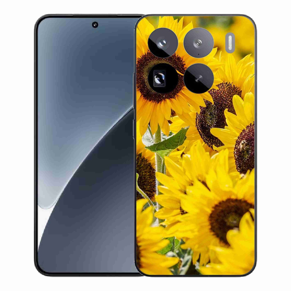 Gelový kryt mmCase na Xiaomi 15 Pro - slunečnice