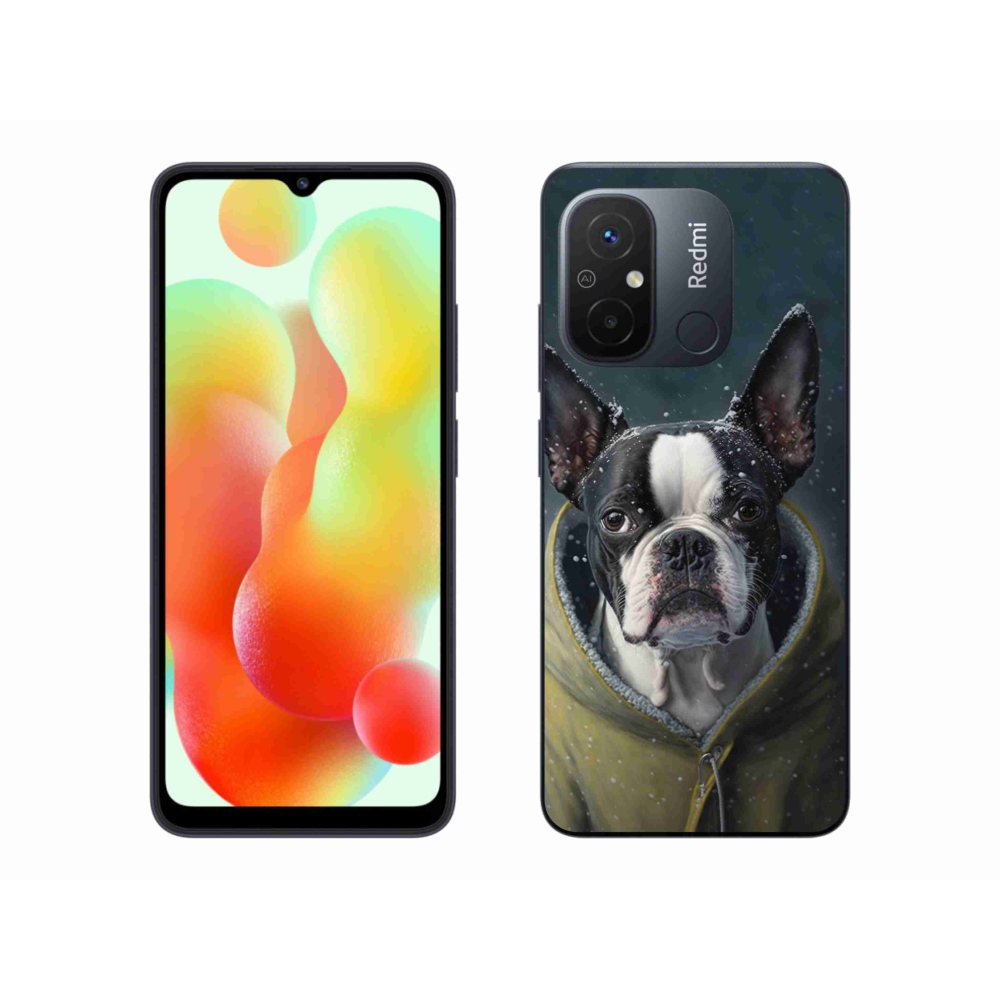 Gelový kryt mmCase na Xiaomi Redmi 12C - buldoček