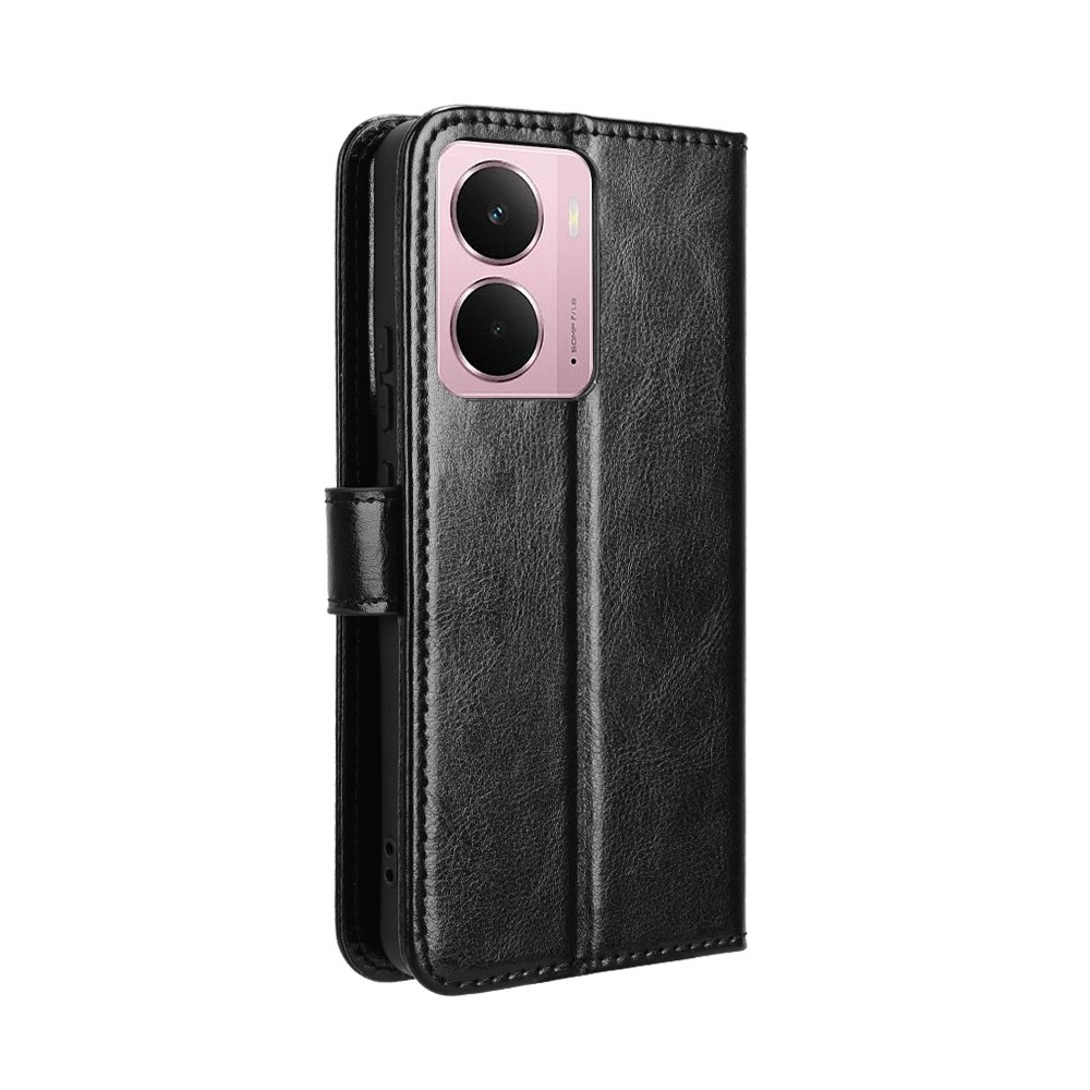 Crazy knížkové pouzdro na Realme 14 5G - černé