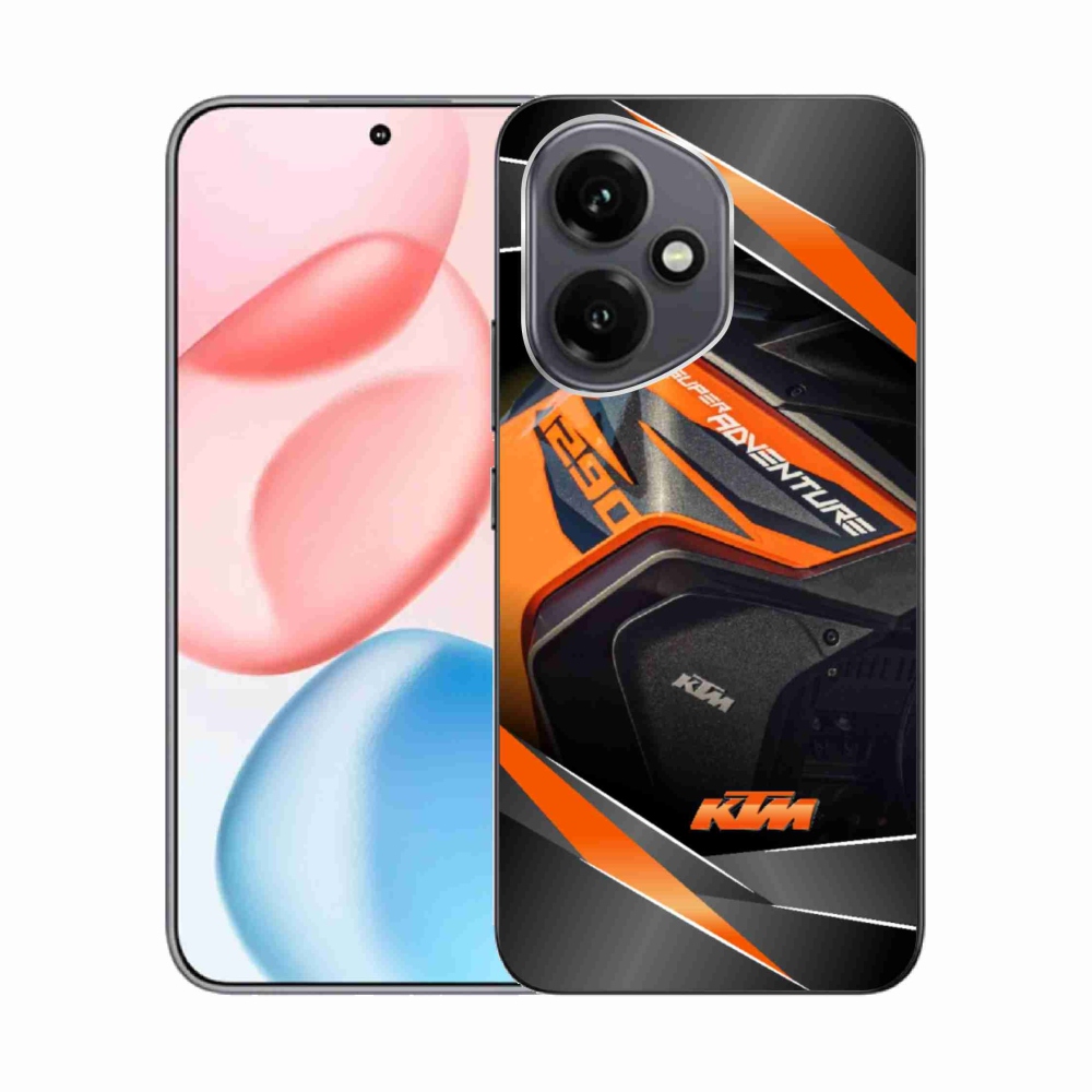 Gelový kryt mmCase na Honor 400 - motorka ktm