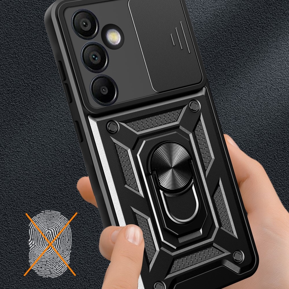 Slide odolný kryt na Samsung Galaxy S24 FE - černý