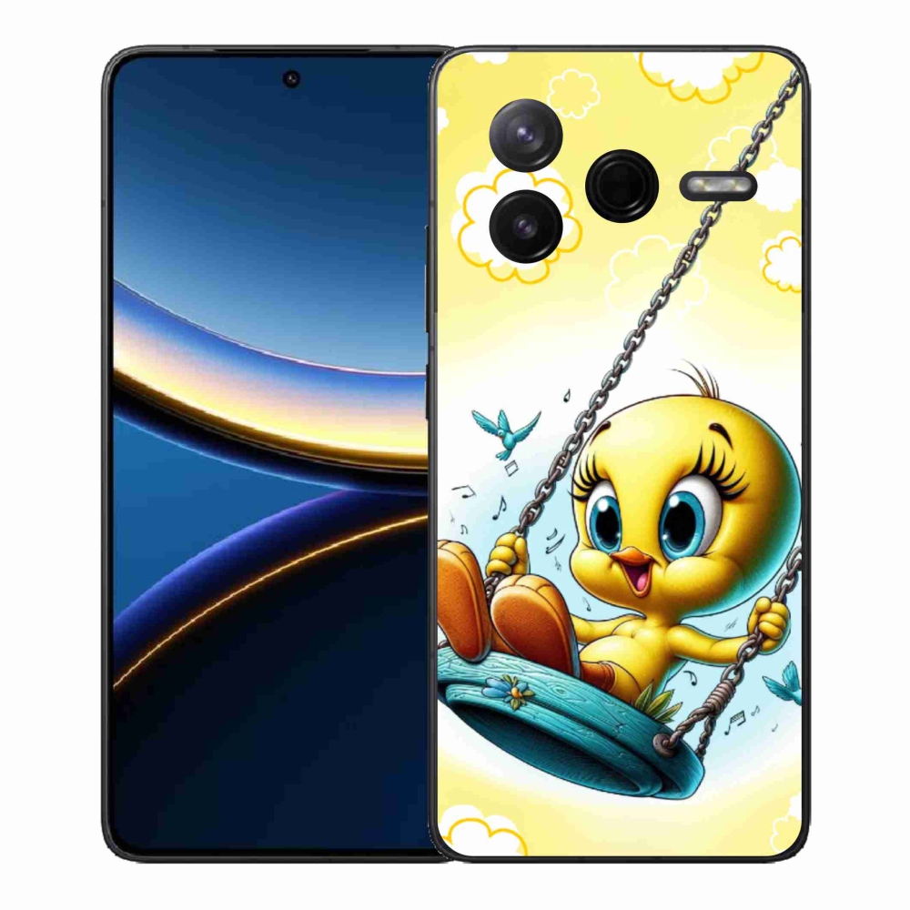 Gelový kryt mmCase na Xiaomi Poco F7 Pro - tweety