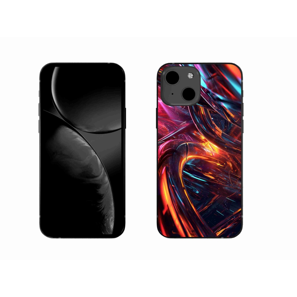 Gelový kryt mmCase na iPhone 13 - abstraktní motiv 10